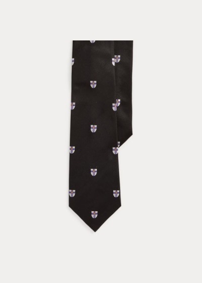 Men's Ralph Lauren Silk Club Ties | 801632QLE